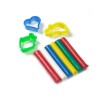 Plastilina si forme, 9 piese, Multicolor, ATU-085273, Oem