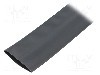 Tub termocontractant, 38mm, 10m, neagra, TE Connectivity - CGPT-38/19-0