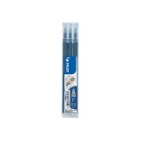 Rezerva roller Pilot Frixion Clicker si Frixion Ball varf fin 0.5 mm, 3 bucati set