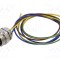 Conector 7/8 soclu tată 3 pini drept cu cabluri IP67 LUTRONIC 0,5m