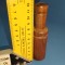 Fluier vintage functional, din lemn, imita macanitul mac-mac vanatoare sau joaca