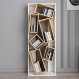 Biblioteca Razvan Design inception 6 compartimente, 63 X 154 X 24 Cm