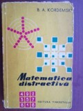 Matematica distractiva- B. A. Kordemski