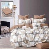 LENJERIE FINET 6 PIESE CU HUSĂ &ndash; 160&times;200 ȘI 180&times;200 (HF6P158) - 160x200