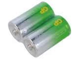 Baterie alcalină C 1,5V nere&icirc;ncărcabilă 2buc &Oslash;26x50mm
