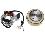 Stator cu bobine, rotor si roata libera, motorizare cross, atv 110/125cc, 4T Cod Produs: MX_NEW ZC2001B