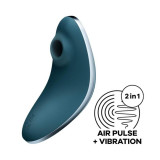 Vibrator Clitoridian Vulva Lover 1, Albastru Petrol