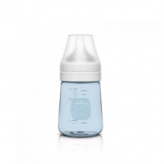 Biberon anticolici premium cu tetina S, Bleu, 160 ml, Spectra