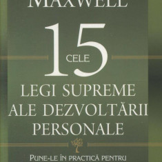 Cele 15 legi supreme ale dezvoltarii personale