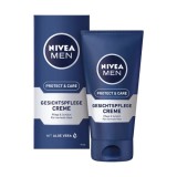 Crema de fata Nivea Protect &amp;amp; Care, hidratare 24h, Aloe Vera, Pro-Vitamin B5, 75ml