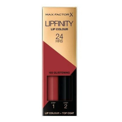 Ruj de buze rezistent la transfer, Max Factor, Lipfinity, 102 Glistening foto