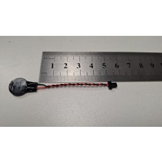 Baterie bios Laptop, ML1220, 1MT55, 3V, 220mAh, CDA 53, 5.5CM, rosu si negru, conector ACES 50285, 2 pini