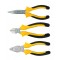 Cleste combinat Top Master Pro, 160 mm, varf ascutit, otel crom-vanadiu, 3 bucati
