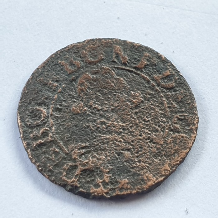 Franța Double Tournois ND(1605-1614) ( 2 deniers) Francisc de Bourbon
