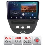 Navigatie Citroen C1 Peugeot 107 Toyota Aygo 2005-2014 Android radio gps internet quad core 4+64 carplay android auto KIT-C1+EDT-E310v3 v1 CarStore Te