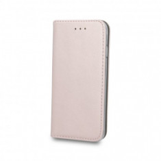 Husa Flip Carte / Stand Apple iPhone 11 Pro Max, inchidere magnetica Rose Gold