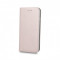 Husa Flip Carte / Stand Samsung A215 Galaxy A21s, inchidere magnetica Rose Gold