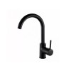 Baterie Bucatarie, Inox SUS304, Negru, HS/LY008 ModernLight Concept, Korman Technik