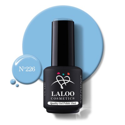 226 Ocean Blue | Laloo gel polish 15ml foto