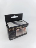 Dop Anal Charm Anal Plug Large, Rose Gold, Piatra Mov Deschis, Passion Labs