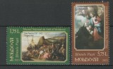 MOLDOVA 2021, Sf. Pasti, Arta, Pictura, serie neuzata, MNH, Nestampilat