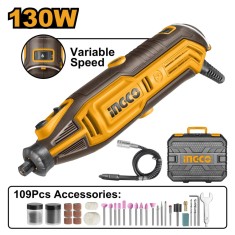 Masina de gravat slefuitor biax 130 w 3,2 mm cu variator - Ingco MG13328E