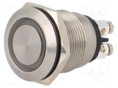 Comutator anti-vandalism BULGIN Poz: 2 SPST-NO 0,05A/24VDC IP66 2VDC
