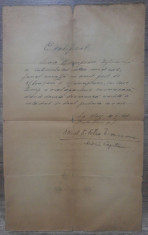 Certificat complet olograf privind purtarea unei infirmiere/ Cluj 1936 foto