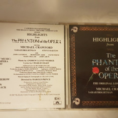 [CDA] Highlights from the Phantom of the Opera - cd audio original