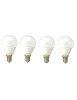 Set 4 Becuri Led E14 4W Lumina calda DLF 3041, Calda (2000 - 3499 K)