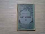 PLANTE VENINOASE - Valeriu Puscariu - 1923, 79 p. cu 23 figuri in text