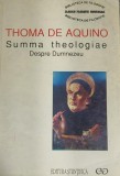 SUMMA THEOLOGIAE- DESPRE DUMNEZEU-THOMA DE AQUINO