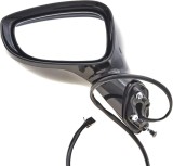 Oglinda usa exterioara Chrysler Pacifica, 03.2020, stanga, reglaj electric; carcasa neagra, grunduit; incalzire; sticla plana; sticla crom; 10 gauri