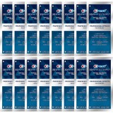 Benzi pentru albirea dinților Crest 3D Whitestrips Professional Effects Advanced, 10% peroxid, 14 plicuri (28 benzi)
