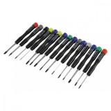 Cumpara ieftin Set 12 surubelnite de precizie, cu capete torx/drept/stea, material otel, Barste