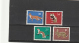 Fauna ,animale de blana 1967 ,Germania., Nestampilat