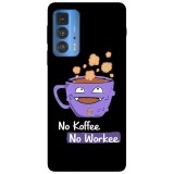 Husa compatibila cu Motorola Edge 20 Lite model No coffee no workee koffing pokemon, Silicon, TPU, Viceversa, Transparent, Carcasa