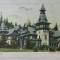 SINAIA , FATADA PRINCIPALA A CASTELULUI PELES , CARTE POSTALA ILUSTRATA , 1906