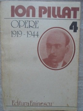 OPERE VOL.4 TALMACIRI (1919-1944). SUFLETUL ALTORA. EXERCITII DE ECHIVALENTE LIRICE-ION PILLAT-235443