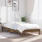 vidaXL Cadru de pat, maro miere, 100x200 cm, lemn masiv de pin 820534