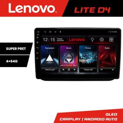 Navigatie Skoda Fabia 2 2009-2014 Android radio gps internet 4+64GB 4-core Lenovo CarStore Technology foto