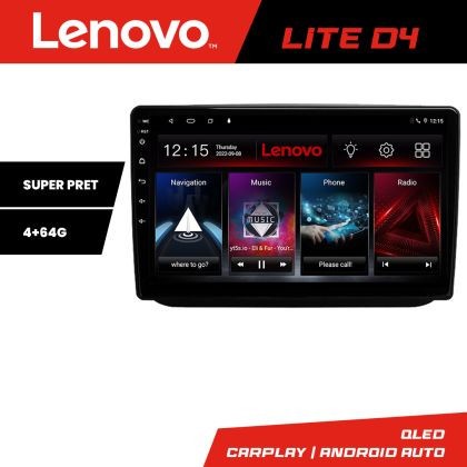 Navigatie Skoda Fabia 2 2009-2014 Android radio gps internet 4+64GB 4-core Lenovo CarStore Technology