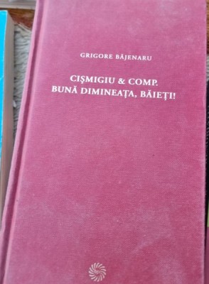 Cismigiu &amp;amp; comp. Buna dimineata, baieti - Grigore Bajenaru foto