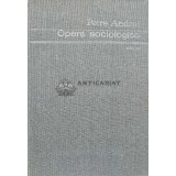 Opere sociologice (volumul 4) - 1983 - PETRE ANDREI (AD23)