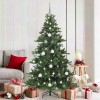 VidaXL Brad de Crăciun artificial cu ramuri articulare 180 cm PVC 3397665