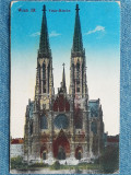 417 - Viena - Votiv kirche / carte postala circulata 1917 / Votivkirche