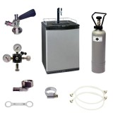 Set complet dozator bere - Coloană de distribuire și robinet compensator, Cuplă butoi bere: Adaptor NC