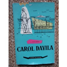 I. Weinberg - Dr. Carol Davila CU DEDICATIE SI AUTOGRAF