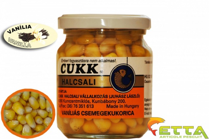 Cukk - Porumb borcan cu zeama vanilie
