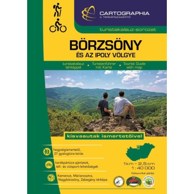 B&amp;ouml;rzs&amp;ouml;ny turistakalauz 2023 - Cartographia Kft. foto